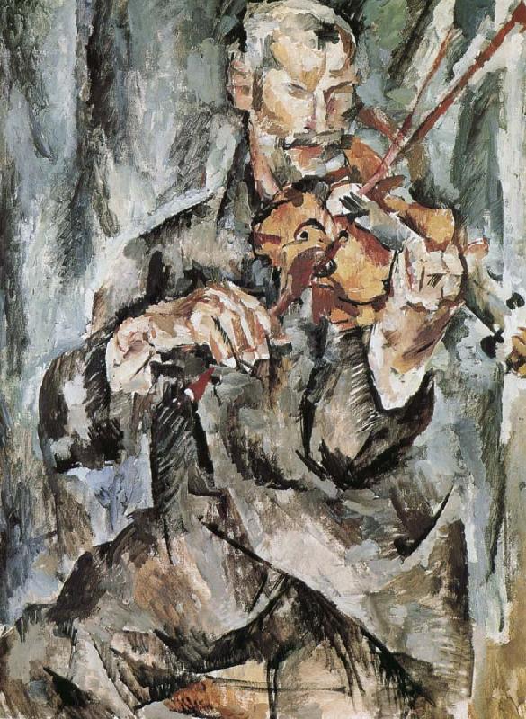 unknow artist Violinist oil painting picture
